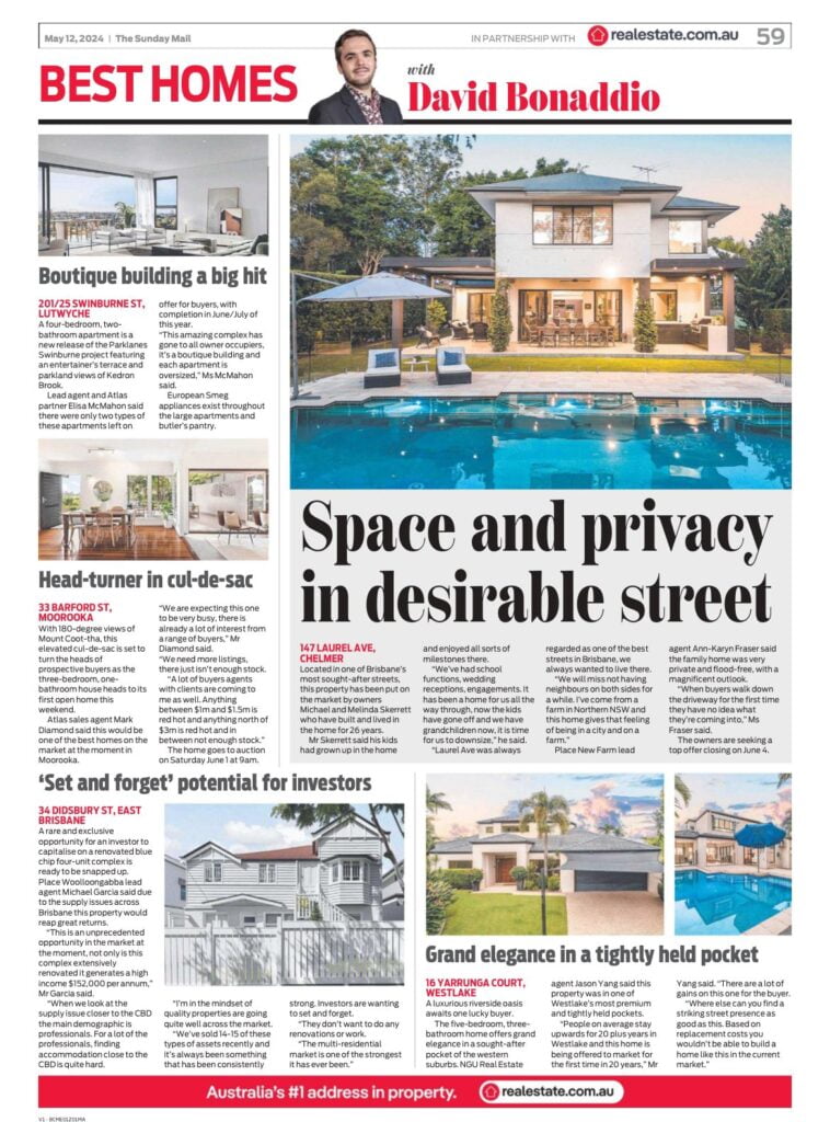 5 top properties in courier mail